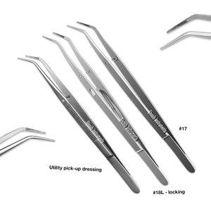 Pince à épiler Meriam de 6 et 6.5 pouces pour pansement dentaire avec pointe régulière, source d'alimentation manuelle en coton chirurgical, vente en gros - Product Image 5