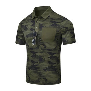 Camisas Polo Personalizadas al por Mayor de Secado Rápido, Transpirables, Sublimadas, Tallas Grandes para Hombre - Product Image 3