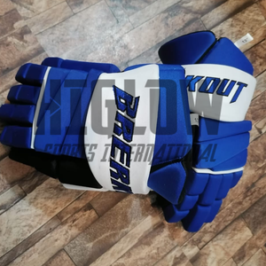 ถุงมือกีฬาฮ็อกกี้น้ำแข็งแบบเต็มนิ้วกันการชนถุงมือฮอกกี้น้ำแข็งออกแบบโลโก้ได้ตามต้องการ - Product Image 4