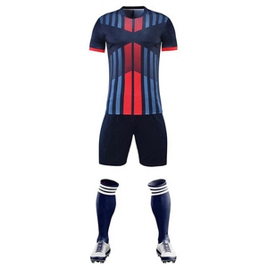 Uniforme de Fútbol Personalizado Unisex con Logotipo del Club, Jersey de Fútbol con Impresión Digital, Alta Calidad, 100% Poliéster, Elástico en Cuatro Direcciones - Product Image 3