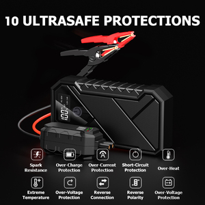 Mới nhất mô hình nhảy khởi động 16800mAh đỉnh hiện tại 2000A 12V Booster bắt đầu thiết bị di động pin nhảy khởi động cho xe - Product Image 2