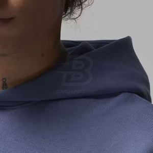 Sweats à capuche en coton pour hommes, taille personnalisée, concevez votre propre logo Sweatshirts pour hommes - Product Image 4