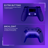 Control Inalámbrico para Juegos Proove Gaming Skadi, Control Bluetooth Multiplataforma