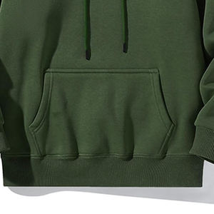 เสื้อฮู้ดสวมหัวผ้าฝ้าย100% 500gsm สำหรับผู้ชายเสื้อฮู้ดสำหรับฤดูหนาวย้อมสีธรรมดาขนาดใหญ่ไม่มีเชือกดีไซน์ใหม่ - Product Image 5