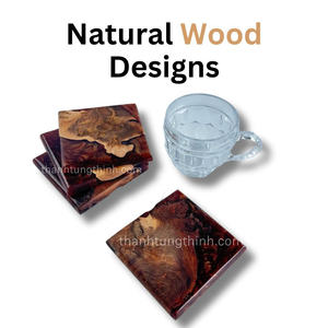 Meilleur prix modèle de caboteur en résine époxy en bois naturel pour salle à manger et cuisine Vietnam - Product Image 6