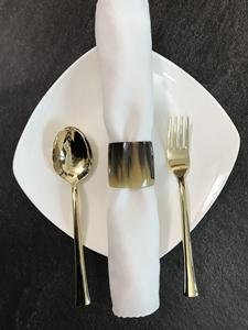 Servilleteros de Cuerno de Búfalo, Porta Servilletas Redondos para Hoteles de Lujo, Restaurantes y Mesas de Boda, Alta Calidad - Product Image 6