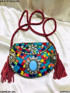 Craftstages International - Bolso de Mano para Mujer, Otros Materiales, 17.5x3.5x13.5 CM - Product Image 4