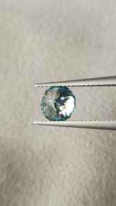 Diamante cultivado en laboratorio de color azul corte portugués para la fabricación de anillos, diamante suelto de color elegante certificado por IGI a bajo precio desde India. - Product Image 3