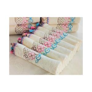 GOTS Certified 100% Organic Cotton Kitchen Dinner Golf Towels Dark Solid Colour Embroidered Ultra Soft Absorbent for Home Use - Product Image 3