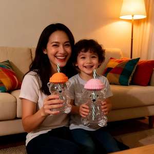 แก้วกาแฟรูปหมีเท็ดดี้สไตล์ใหม่ ราคาถูก ดีไซน์สร้างสรรค์ - Product Image 4