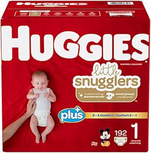 Couches pour bébés Huggies Little Snugglers Douces, douces et hypoallergéniques pour les nouveau-nés et les peaux sensibles - Product Image 6