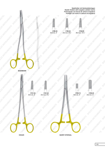Porte-aiguille RYDER VASCULAIRE en acier inoxydable de haute qualité pour aider les chirurgiens à guider et à insérer les pinces à aiguilles de suture - Product Image 3