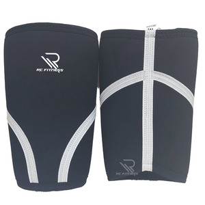 Genouillère de soutien respirante en néoprène de haute qualité, légère, antidérapante, 5 mm, 7 mm, 9 mm, compression pour l'entraînement en salle de sport et les squats - Product Image 1