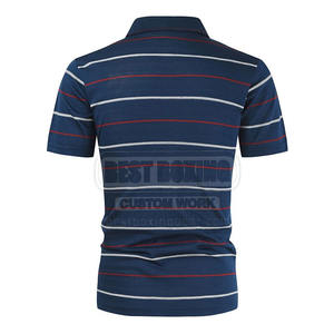 Camiseta Polo de alta calidad para hombre en tamaño personalizado, camiseta Polo recién llegada, la mejor Polo Camiseta de manga corta a la moda que absorbe la humedad - Product Image 2