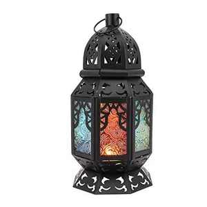 Decorative Hanging Metal Moroccan Lantern Lamp <b>Pink</b> 13.8 Inch Customized Logo Christmas Lantern Home Decor Wholesale Manufacture - Product Image 5