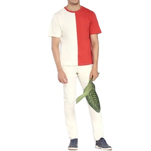 T-shirt surdimensionné à épaules tombantes pour hommes T-shirt vierge en coton épais pour hommes T-shirts imprimés personnalisés pour hommes - Product Image 1