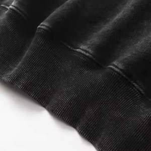 ผู้ผลิต OEM เสื้อฮู้ดดี้ทรงโอเวอร์ไซส์ ล้างสีแบบแอซิด คุณภาพสูง ผ้าฝ้าย 100% ล้างแบบวินเทจ สำหรับฤดูหนาว เสื้อฮู้ดดี้ผู้ชาย เสื้อฮู้ดดี้ชาย - Product Image 4