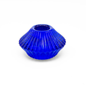 1.7 Echo Bloom Glass Reversible <b>Candle</b> Holder - (Various Colors) - Product Image 5