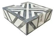 Posavasos de Hueso con Incrustaciones Hechos a Mano de Alta Demanda para Mesas de Centro de Estilo Indio Tradicional, Nogal - Product Image 3