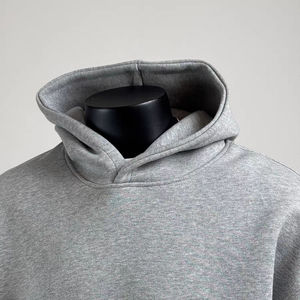 Sudadera con Capucha Unisex de Invierno 2025, Estilo Holgado, Gruesa, 100% Algodón, Informal, Urbana, Bordada - Product Image 2