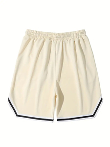 Pantalones cortos de gimnasio de fitness profesionales OEM de alta calidad de malla de talla grande de secado rápido personalizado para correr hombres cortos de lona informal transpirable - Product Image 4