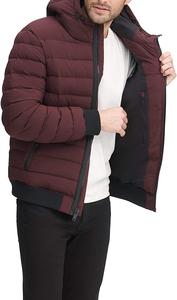 Veste à bulles pour hommes de haute qualité manteau d'hiver en duvet avec style bombardier à la mode approvisionnement direct d'usine Sialkot Pakistan - Product Image 4