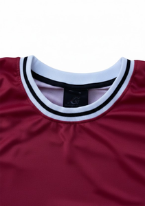 ชุดยูนิฟอร์มบาสเก็ตบอลทีมแบบกำหนดเอง พิมพ์ลายด้วยความร้อน ระบายอากาศได้ดี แห้งเร็ว ไซส์ใหญ่ ผ้าโพลีเอสเตอร์ 100% เสื้อเจอร์ซีย์ กางเกงขาสั้น ชุดกีฬา - Product Image 4