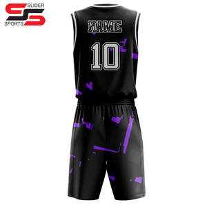 Nouvelle conception tendance, uniforme de basket-ball personnalisé de haute qualité, couleur unie, polyester, uniforme de basket-ball pour hommes - Product Image 6