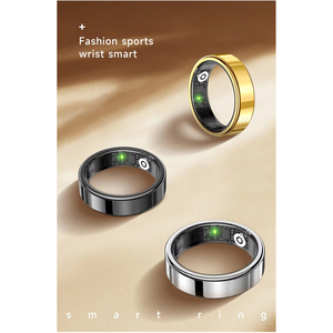 Anillo Inteligente con Monitor de Ritmo Cardíaco, Seguimiento del Sueño, Control por Aplicación, Acero Inoxidable, Resistente al Agua IP68, Carga Magnética de 2.5mm - Product Image 3