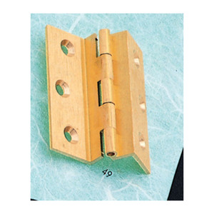 Cerniere Fresate con Collo in Oro Satinato 60x50 (pz.2) - Product Image 1