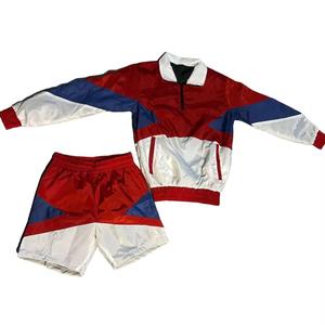 Men's Sets Two Piece Custom <b>Windbreaker</b> Pants and Jacket Set Waterproof Men's Zip up <b>Windbreaker</b> Set - Product Image 1