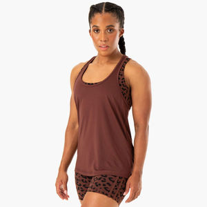 Camiseta Deportiva de Tirantes para Mujer, Nueva Colección, para Gimnasio, Fitness, Transpirable, 100% Poliéster, Verano, en Oferta - Product Image 5