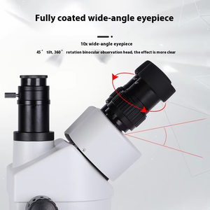 <span class=keywords><strong>Microscope</strong></span> stéréoscopique numérique trinoculaire industriel pour la réparation de cartes de circuits imprimés (PCB) et d'ordinateurs portables, emballage en boîte métallique - Product Image 2