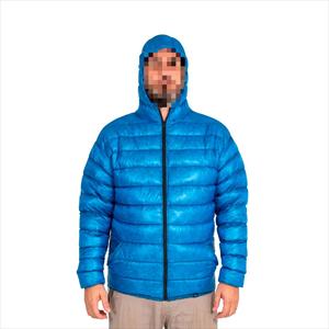 Veste à capuche légère et chaude pour hommes et femmes avec rembourrage en polyester coupe-vent et fermeture à glissière - Product Image 5