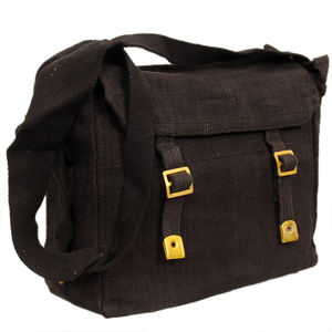 Bolso de hombro de lona de algodón HAVERSACK KHAKI WH2 - Product Image 2