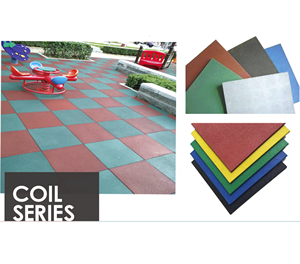 Compassarmor rắn màu cao su sàn mat cao cấp cách âm chống cháy Laminate cao su sàn underlayment EPDM và SBR cao su - Product Image 3