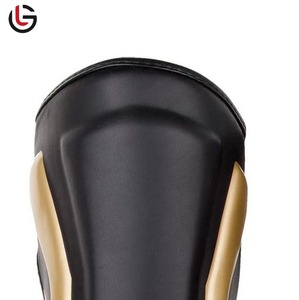 Espinilleras de Kick Boxing y Muay Thai, Personalizadas, de Cuero, Protección Profesional, Secado Rápido, Transpirables, para Entrenadores - Product Image 4