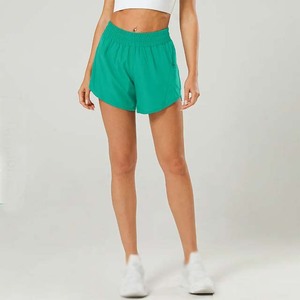 Shorts décontractés 100% coton pour femmes vêtements d'entraînement de mode de haute qualité taille élastique réglable taille XS pour la course - Product Image 4