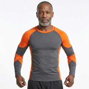 <b>Rash</b> <b>Guard</b> for <b>Men</b> Long Sleeve <b>Rash</b> <b>Guard</b> UPF50+ Eco-Friendly Grappling Top Quick Dry Sports Training <b>Men</b> <b>Rash</b> <b>Guard</b> With OEM - Product Image 4