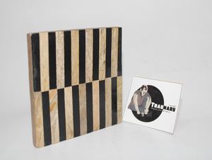 ถาดรองแก้วเรซินแบบฝังลายลายเส้นสีดำถาดรองแก้วจาก tradnary Exim Pvt Ltd - Product Image 6