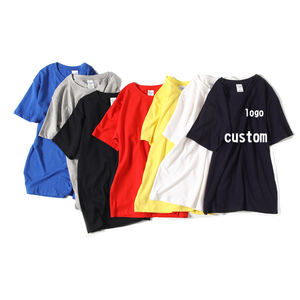 เสื้อยืดผ้าฝ้าย100% สำหรับหน้าจอพิมพ์โลโก้เสื้อยืดผ้าฝ้ายแท้ระบายอากาศ210กรัมเสื้อยืดคอกลมขนาดพิเศษสำหรับผู้ชาย - Product Image 3