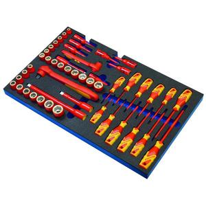 Gedore KL-4600-200 Surtido de Alta Tensión (103 Piezas) Juego de Herramientas, Carro de Herramientas Portátil - Product Image 5