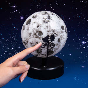 Lampe de nuit LED ET the Extra-Terrestrial, film classique, en forme de lune, avec lumière chaude et projection gravée pour la décoration de chambre - Product Image 2