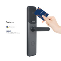 Cerradura de Puerta de Hotel con Tarjeta RFID Orbita con Certificado CE, Alta Calidad y Precio Económico, con Software de Gestión Gratuito