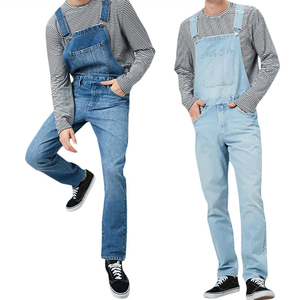 High Quality Fashion Bib Overall <b>Suspenders</b> Pants Coveralls Mechanic Jumpsuits Mechanic Overall Bib Pants Customized Bodysuit - Product Image 2