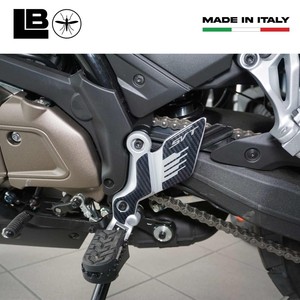 Adesivi Personalizzati 3D per Poggiapiedi Moto QJ Motor SVT 650 X, Logo per Decorazione - Product Image 3