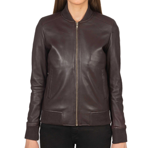 Nueva chaqueta de cuero cómoda de moda para mujer para ropa de calle 2025 ropa informal de Color sólido chaquetas de cuero genuino para mujer - Product Image 1