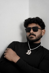 Mens <b>initial</b> B <b>pendant</b> necklace in 925 sterling <b>silver</b> with moissanite pave luxury fashion jewellery for men gift set - Product Image 4
