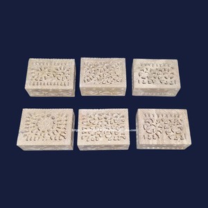 ผลิตและขายส่งกล่องแกะสลักหินสบู่ทุกชนิดที่มีขนาดแตกต่างกันพร้อมใช้งานสำหรับเป็นของขวัญระดับธุรกิจ - Product Image 6