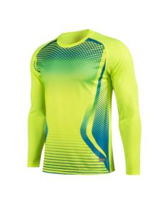 Camisetas de fútbol de sublimación personalizadas de la mejor calidad-Camisetas de fútbol de poliéster 100% Premium Características de secado rápido antibacteriano con cuello en V - Product Image 1